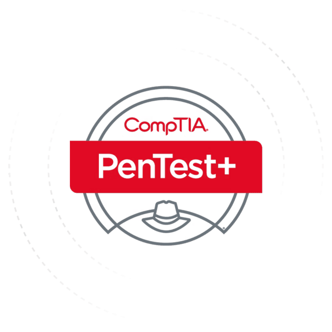 PenTest+ certification badge